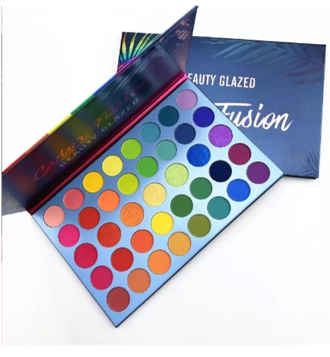 Palette Fard à paupière beauté émaillée
