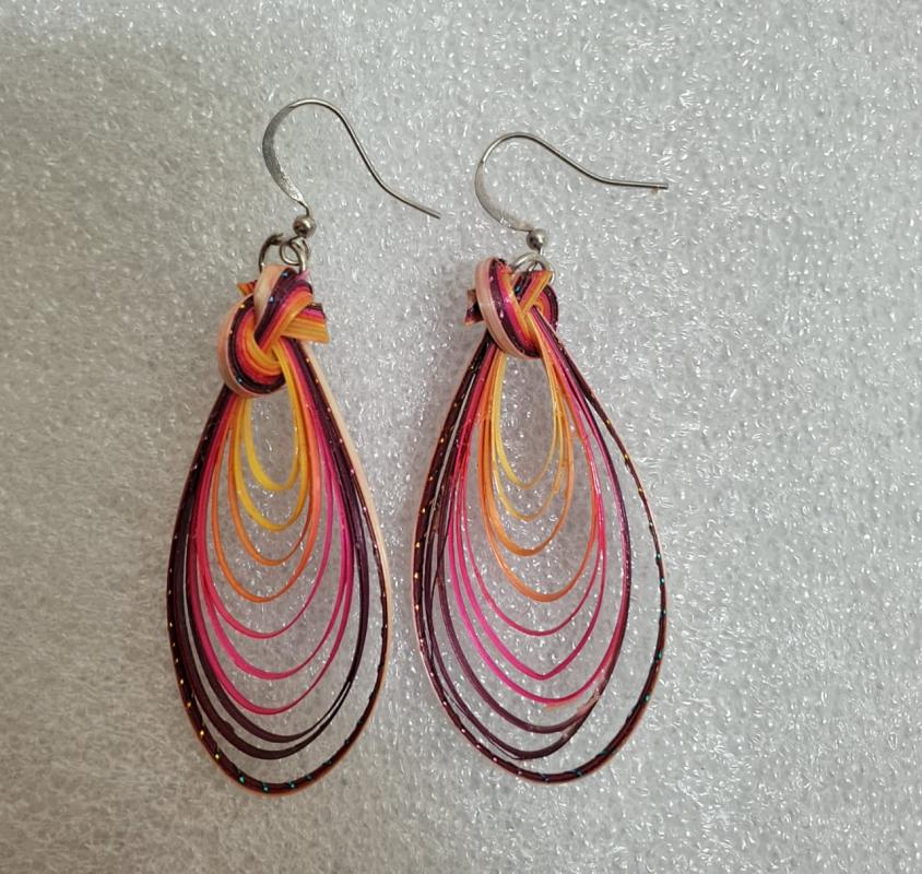 boucles d'oreille bambou