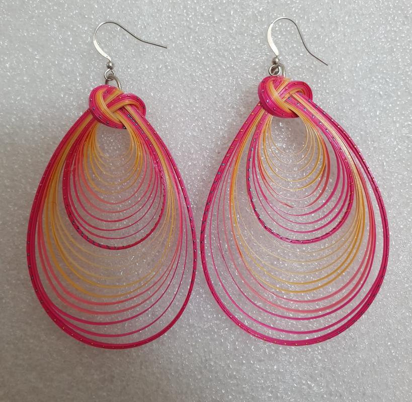 boucle d'oreilles bambou