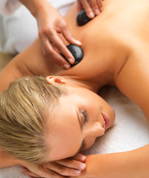 60Mn Massage aux Pierres Chaudes