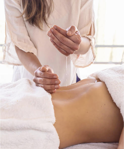 60Mn Massage aux Huiles Chaudes