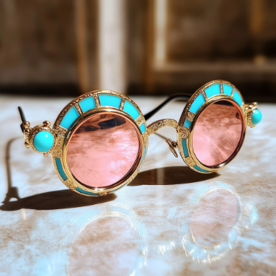 Lunettes vintage et sophistication moderne